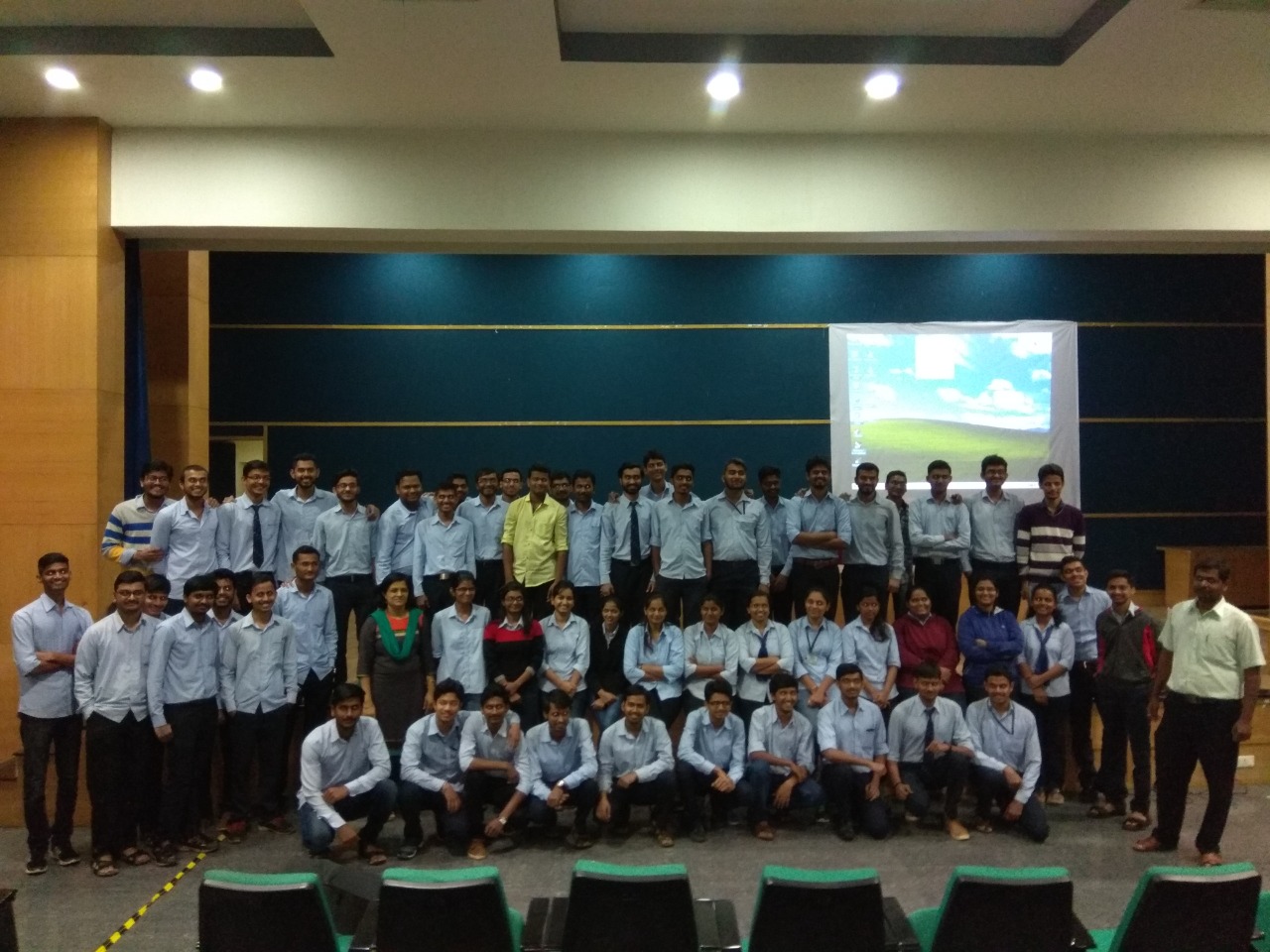 Our group photo at MIT ID,Loni Kalbhor,Pune.